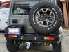 Heavy Duty - Steel Rear Bumper Suzuki Jimny JB74 + Tyre Carrier And Jerry Can Holder