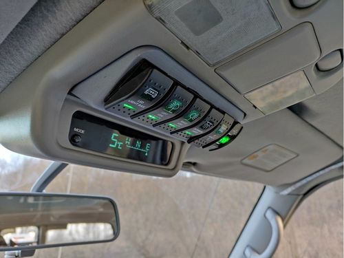 Switches Console for Nissan Patrol GR Y61 - GU4
