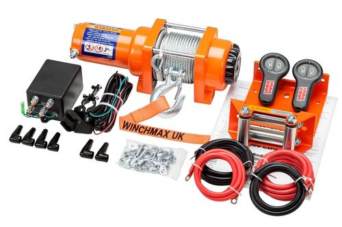 WINCHMAX - 3000 STEEL ROPE ELECTRIC WINCH - 12V