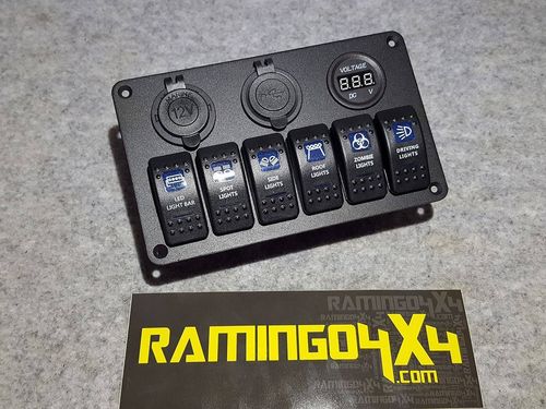 RAMINGO 4X4 - LIGHTS PANEL