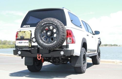 AFN - REAR BUMPER WITH TIRE CARRIER/JERRY CAN TOYOTA HILUX REVO