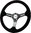 Carbon Suede Steering Wheel - Tommi